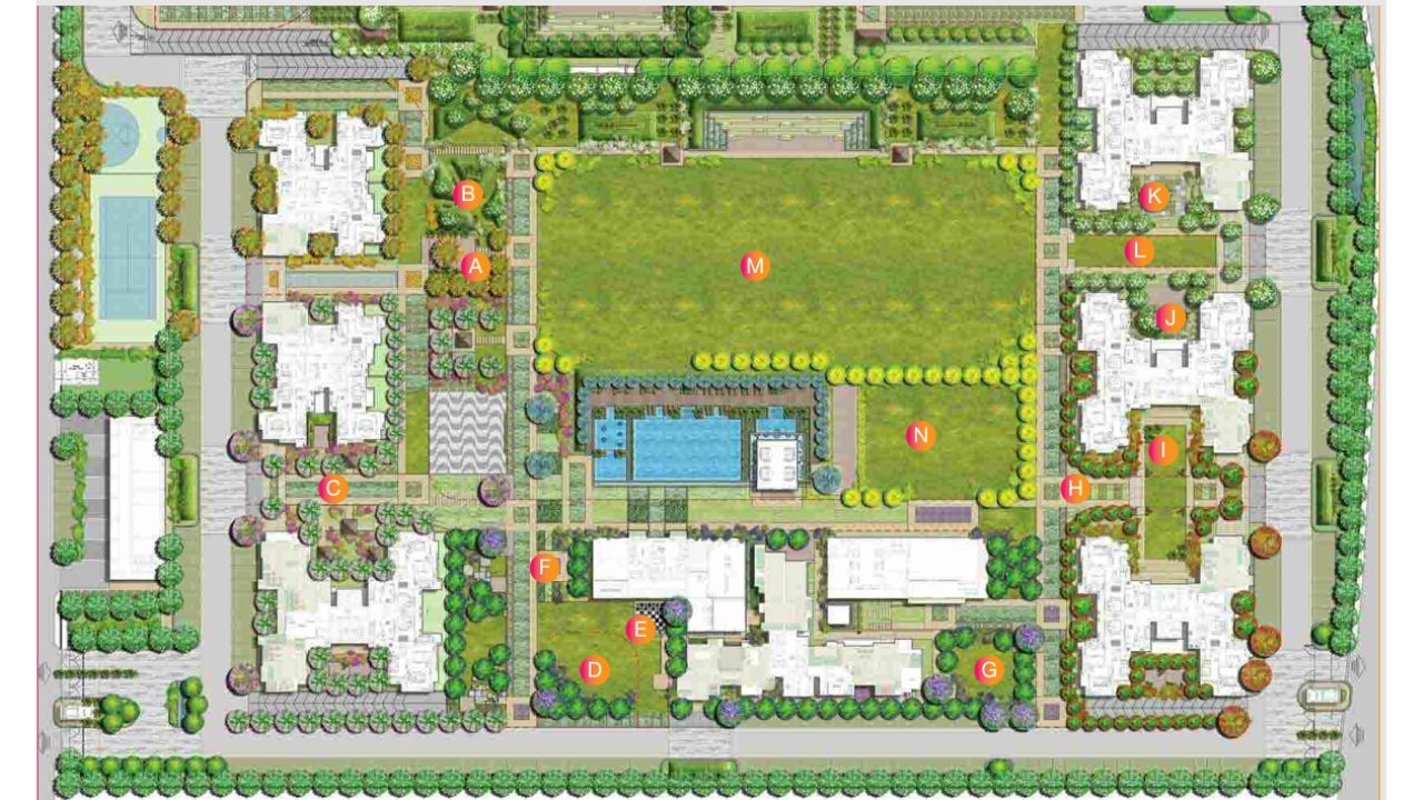 Godrej Nurture Site Plan